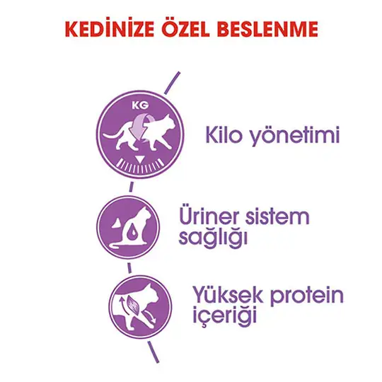 Royal Canin Sterilised 37 Kısırlaştırılmış Yetişkin Kedi Maması 1 kg (Açık Mama)