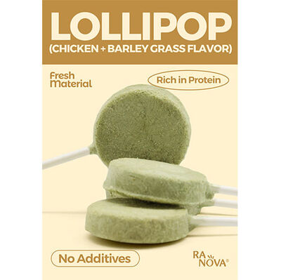 Ranova Arpa Otu Aromalı Dondurularak Kurutulmuş Kedi Ödülü Lolipop 1.4 gr