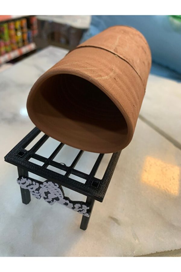 Akvaryum İçin Dekoratif Vatoz Küpü Altlığı