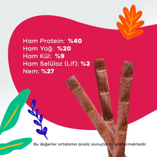 Jungle Dana Etli Köpek Ödül Çubukları 3x10 gr