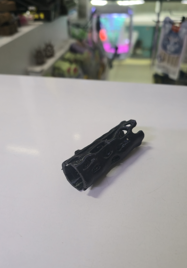 Balık ve Karides Saklanma Alanı Delikli Kütük Akvaryum Dekoru 2x7x3 cm