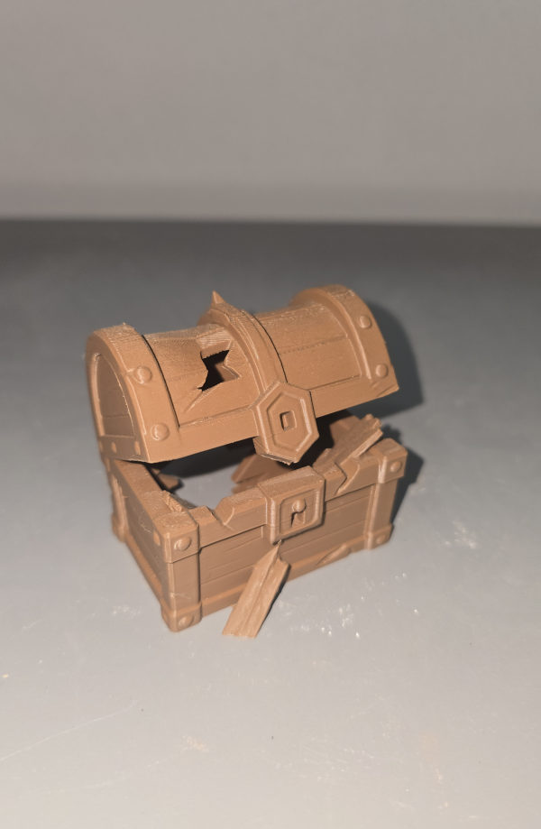 Hazine Sandığı Akvaryum Dekoru 6x5x6 cm