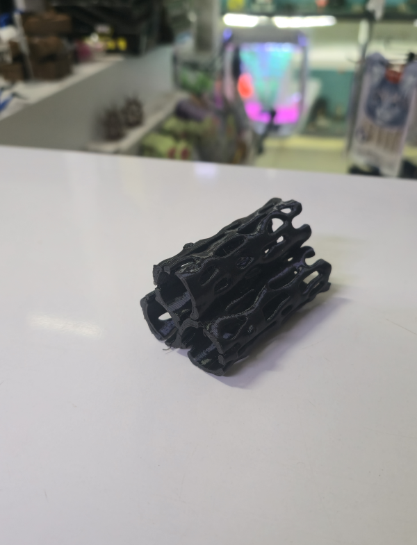 Balık ve Karides Saklanma Alanı Delikli Kütük Akvaryum Dekoru Üçlü 8x5x4 cm